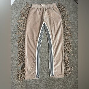 MNML Beige Textured Pants